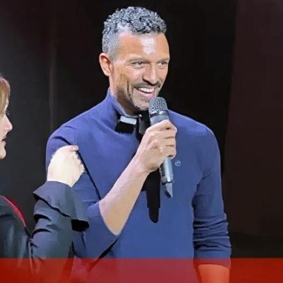 Nani interage com crianças durante apresentação em Aktobe