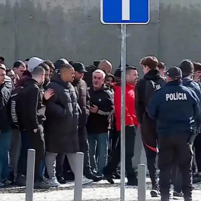 Benfica reage à entrada de 200 ultras no Benfica Campus
