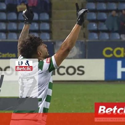 Suárez coloca Sporting em vantagem diante do Arouca
