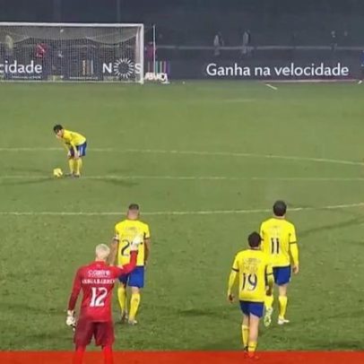 Expulsão de Matheus Reis no Arouca-Sporting