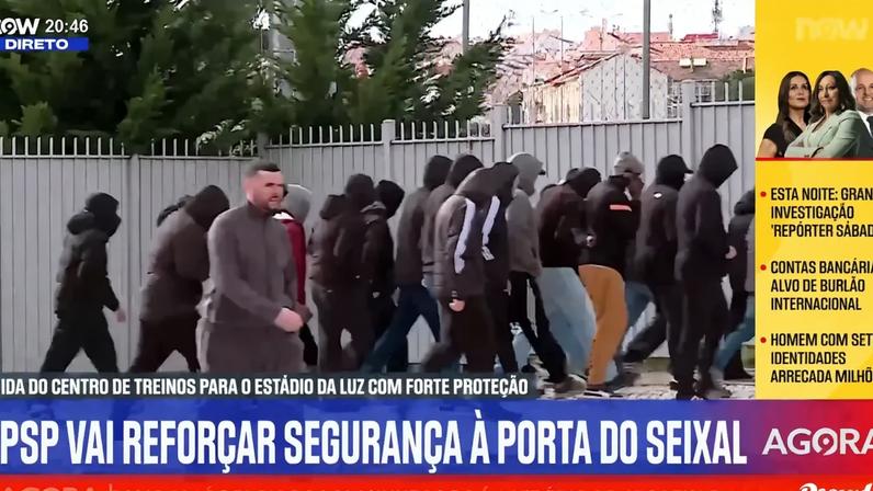 Novos dados sobre situação no Benfica revelados no programa 'Record na Hora' no Now