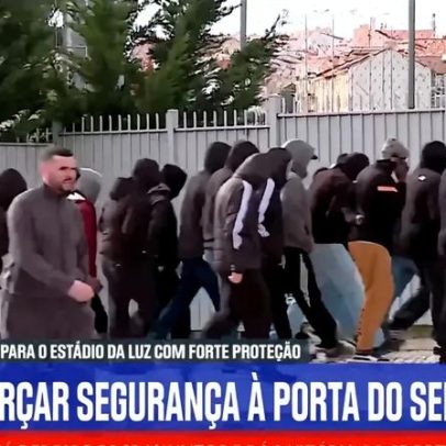 Benfica solicita reforço policial para Seixal e trajeto ao Estádio da Luz