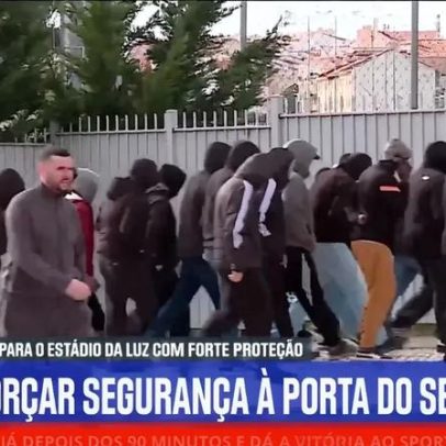 Benfica solicita reforço policial para Seixal e trajeto ao Estádio da Luz