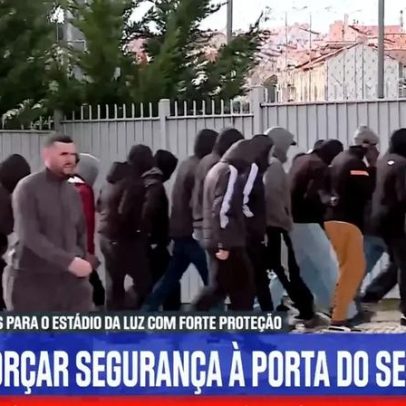 Benfica solicita reforço policial para Seixal e percurso ao Estádio da Luz