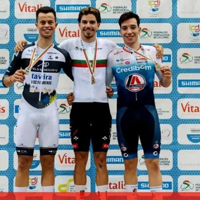 Rui Oliveira soma título nacional de eliminação ao omnium