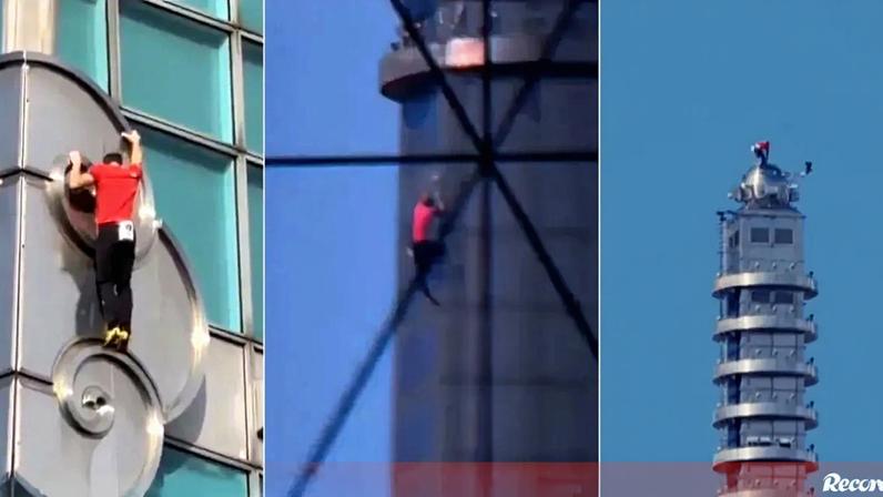 Feito, que terá demorado 1 hora e 35 minutos, aconteceu no Taipei 101, edifício mais alto de Taiwan e um dos maiores do mundo