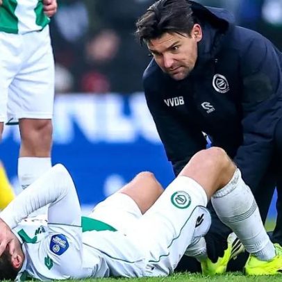 Resink lesionou-se no jogo Groningen, alvo do Benfica