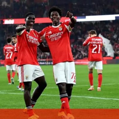 Estreia de Anísio Cabral pelo Benfica: golo aos 62 segundos após entrada