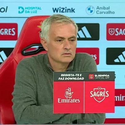 Mourinho comenta entrada de ultras no Seixal e cita comunicado do Benfica