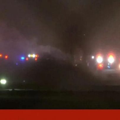 Avião com oito a bordo cai na decolagem nos EUA