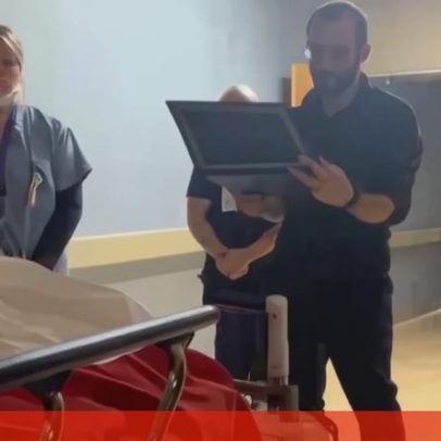 Filho de veterano partilha vídeo para homenagear enfermeiro morto a tiro pelo ICE