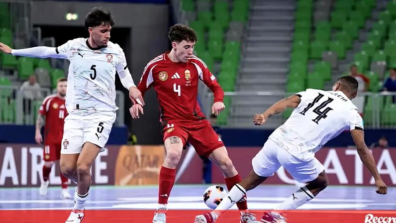 Momento do Hungria-Portugal