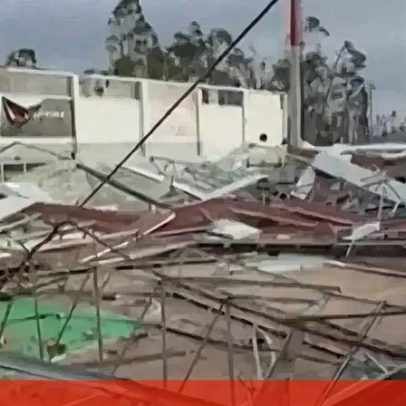Complexo do Marinhense ficou totalmente destruído