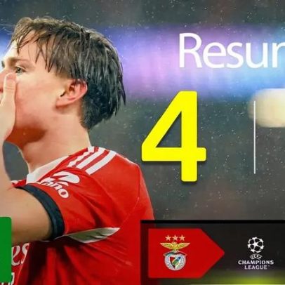 Benfica vence Real Madrid num triunfo épico, resumo detalhado