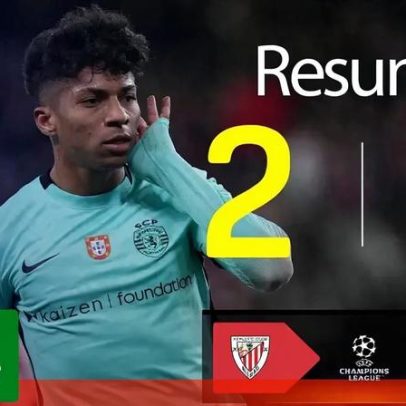 Golo nos descontos garante triunfo do Sporting em Bilbao