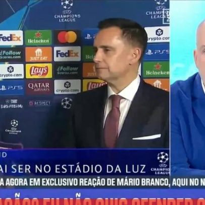 Mário Branco explica lapso e diz não querer ofender o Sporting