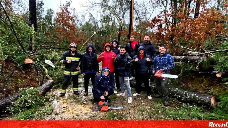 Jogadores do ACRD Cabeçudo ajudaram bombeiros