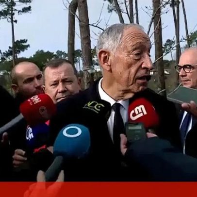 Marcelo acompanha a Figueira da Foz após grande catástrofe urbana
