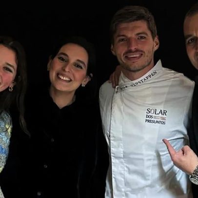 Max Verstappen visita restaurante em Lisboa e deixa marca