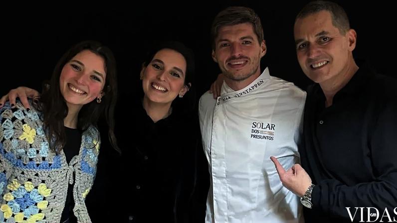 Max Verstappen visita o Solar dos Presuntos