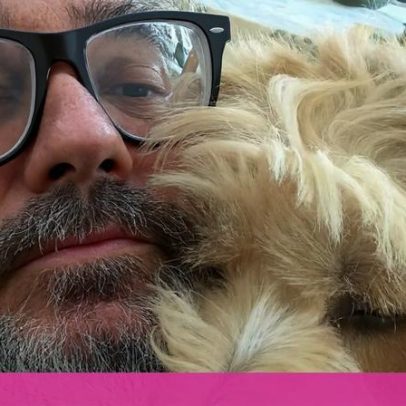 Nuno Markl regressa a casa e é recebido com onda de amor e pêlo