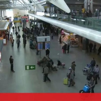 Detenções nas fronteiras aéreas sobem 34% e proibições duplicam em 2025