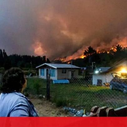 Mais de três mil turistas evacuados devido aos incêndios na Patagónia argentina