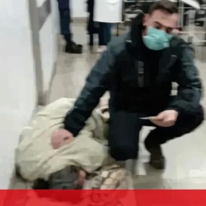 Paciente com cancro deita-se no chão em Coimbra por falta de macas