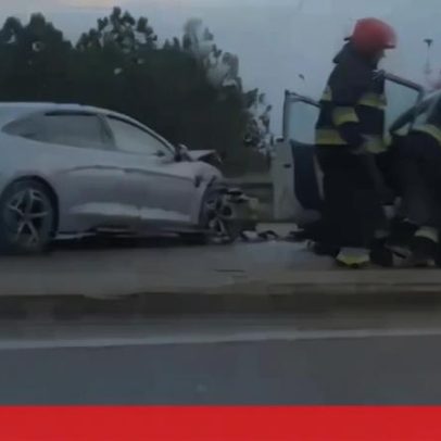 Três feridos, um deles grave, após acidente na EN249 em São Domingos de Rana