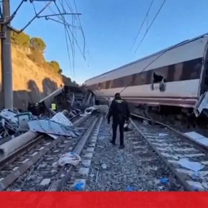 Menina de seis anos fica órfã após acidente de comboios em Espanha