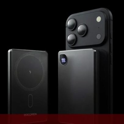 Powerbank Racoren oferece carregamento rápido sem fios para iPhone a bom preço