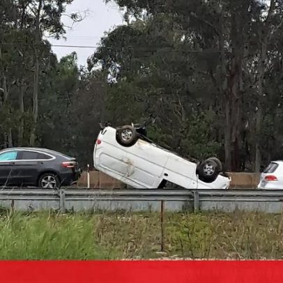 Três feridos em acidente na A2, Palmela