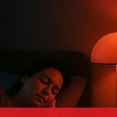 OLVEX lança lâmpada LED vermelha noturna para dormir melhor