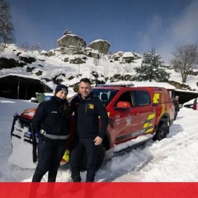 Bombeiros ajudam a distribuir refeições em aldeias de Vila Pouca de Aguiar