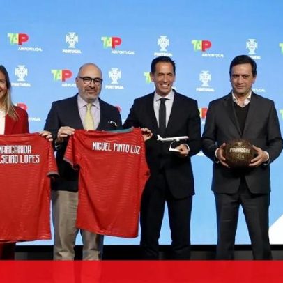 TAP é transportadora oficial da Seleção Nacional para Mundiais de 2026 e 2030