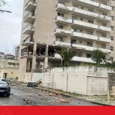 Vários feridos após explosão num prédio em Coimbra