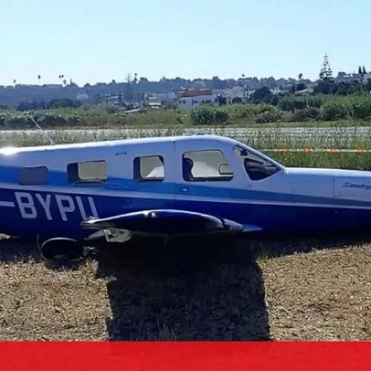 Erro de mecânico leva à queda de avião em Portimão