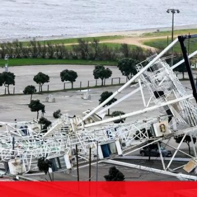 Depressão Kristin deixou danos em Portugal, com imagens impressionantes