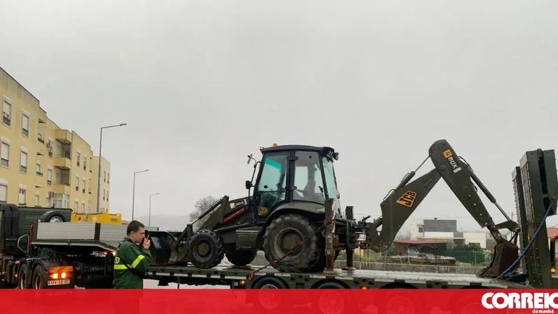 Exército ajuda nas operações de limpeza após passagem da depressão Kristin