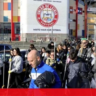 Leiria: solidariedade reúne voluntários de várias línguas na limpeza da cidade