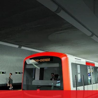 Ladrão em fuga do Colombo paralisa o Metro ao correr pelo túnel