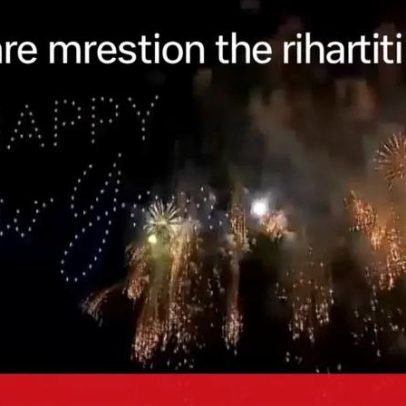 Lisboa abre 2026 com drones, fogos de artifício e concerto de Plutónio