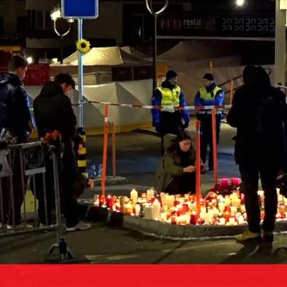 Flores e velas lembram mais de 40 vítimas de incêndio numa estância de esqui suíça