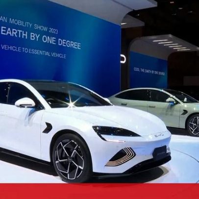 BYD assume liderança no mercado de veículos elétricos à frente da Tesla