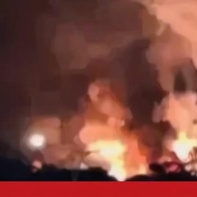 Vídeo mostra explosões em Caracas durante ataque dos EUA