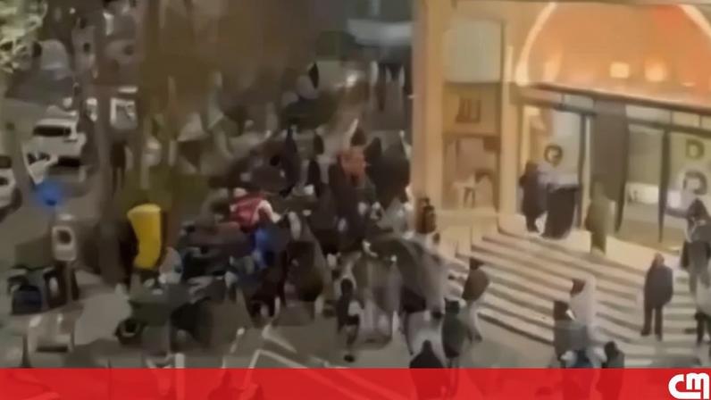 Protestos em Teerão e Qazvin acaba em confrontos entre a polícia e manifestantes