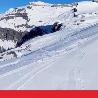 Esquiadores de Crans-Montana homenageiam vítimas da tragédia em bar