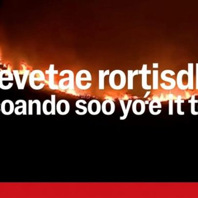 Incêndio deflagra em zona de mato em Ponte de Lima