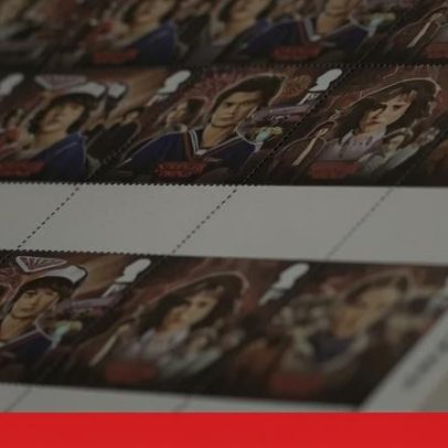 Correios britânicos lançam selos para assinalar fim de Stranger Things