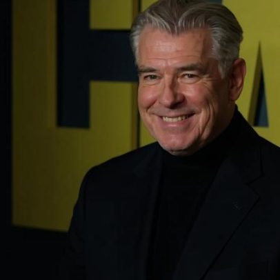 Pierce Brosnan brilha na antestreia de Giant em Londres